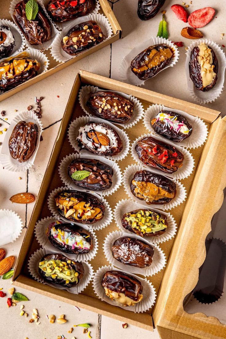 Gourmet Dessert Dates - Assorted (Guiltfree)