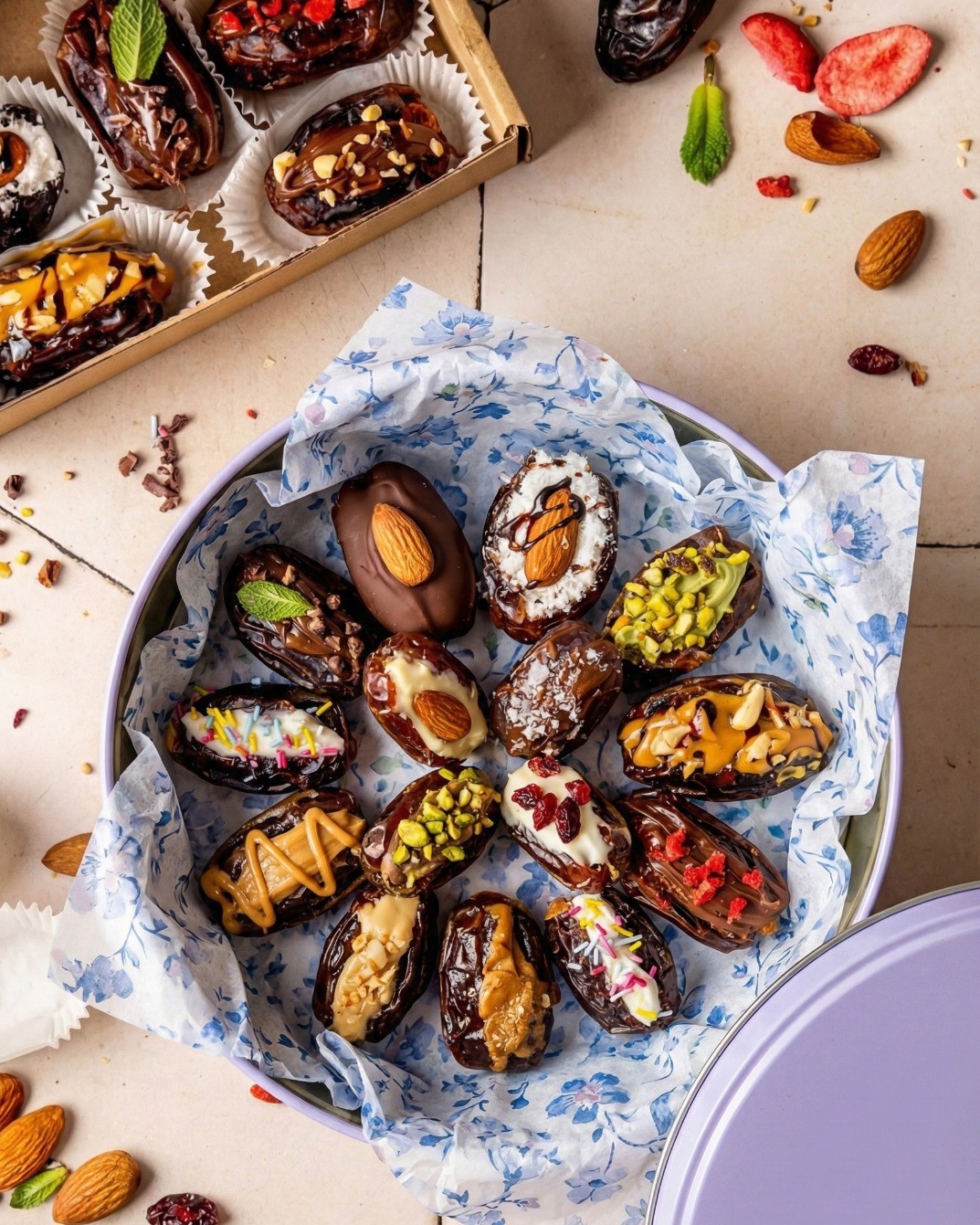 Exotic Guiltfree Dessert Dates Box - 500 g