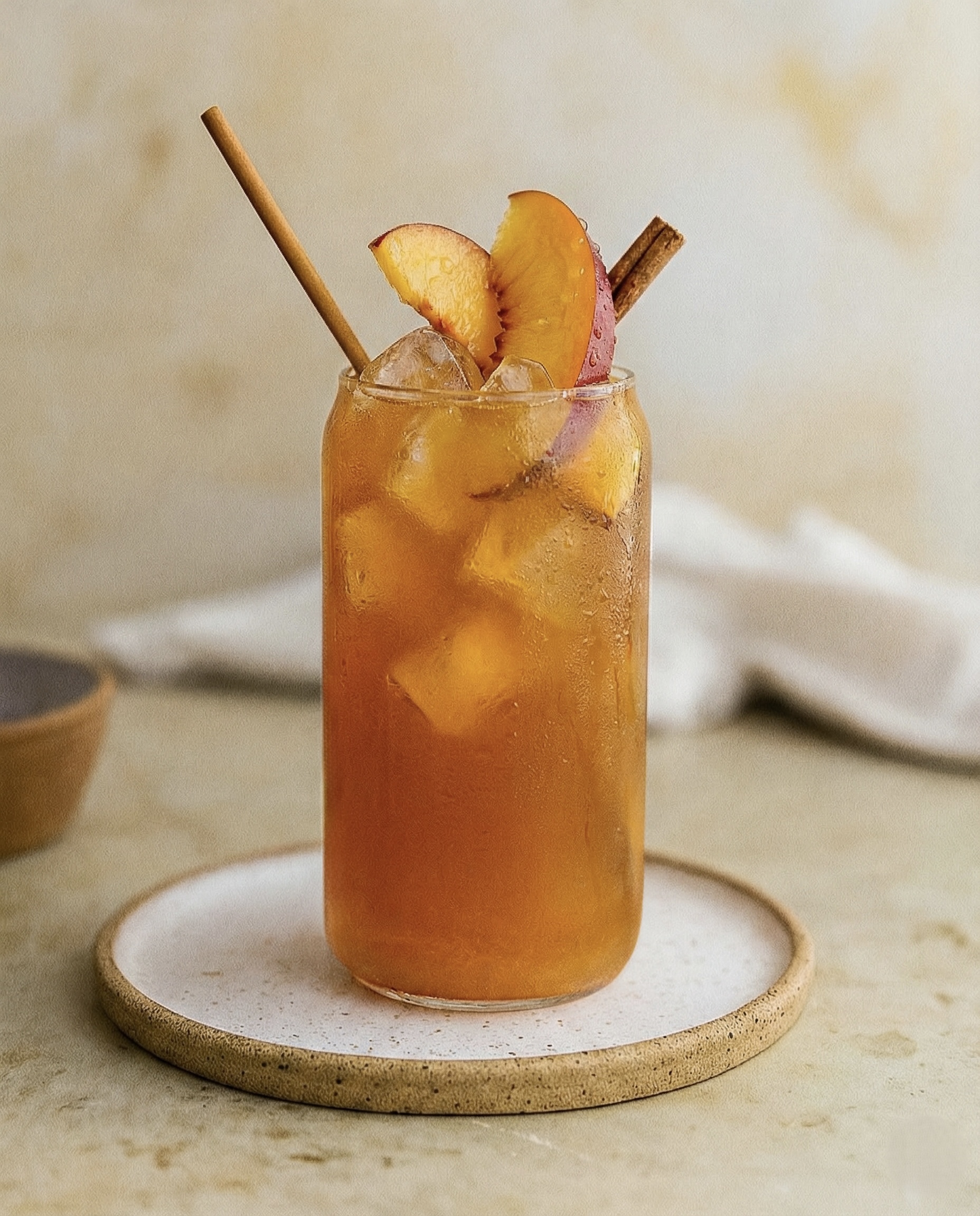 Citrus and Peach Oolong Ice Tea