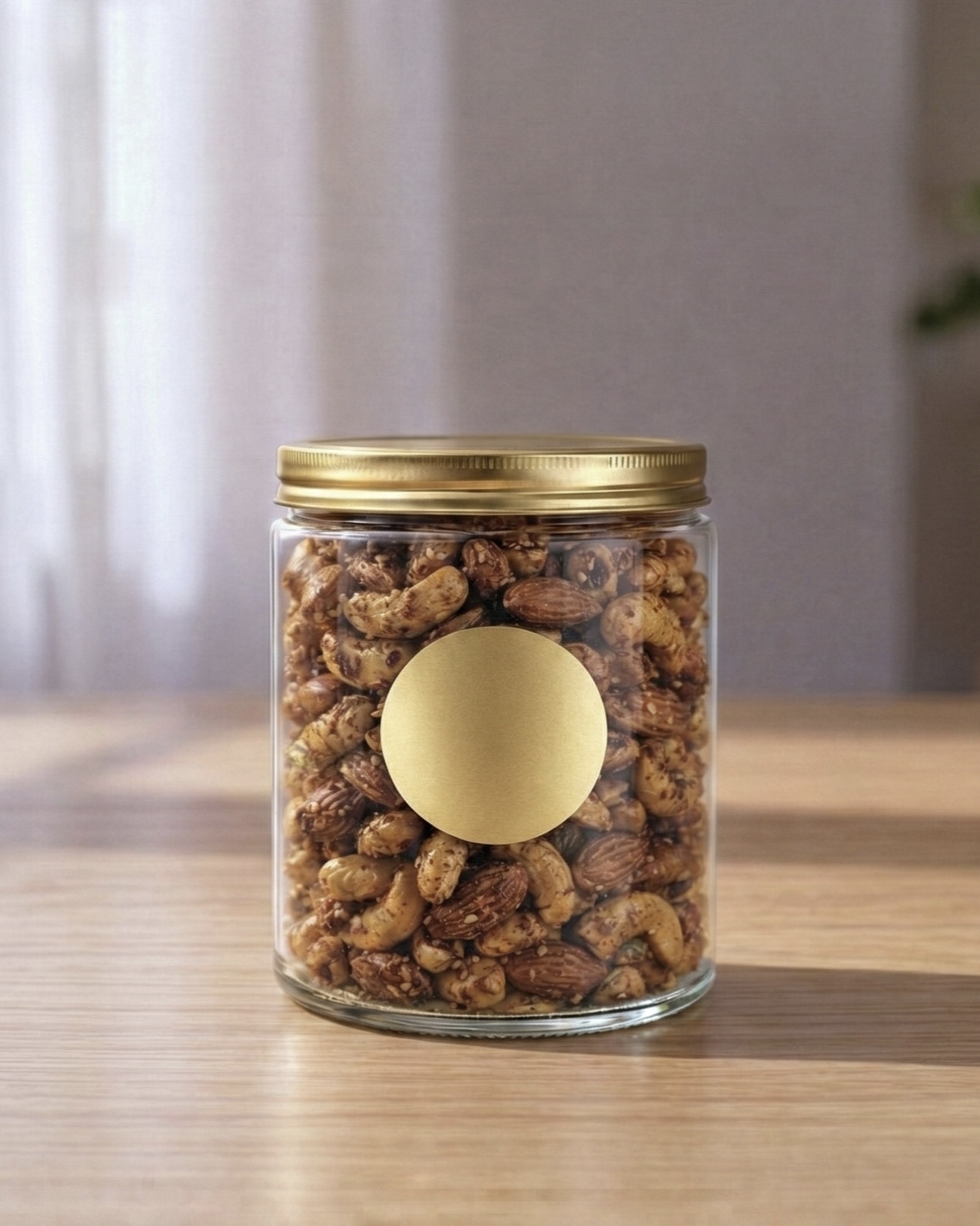 Korean Spiced Nuts Mix