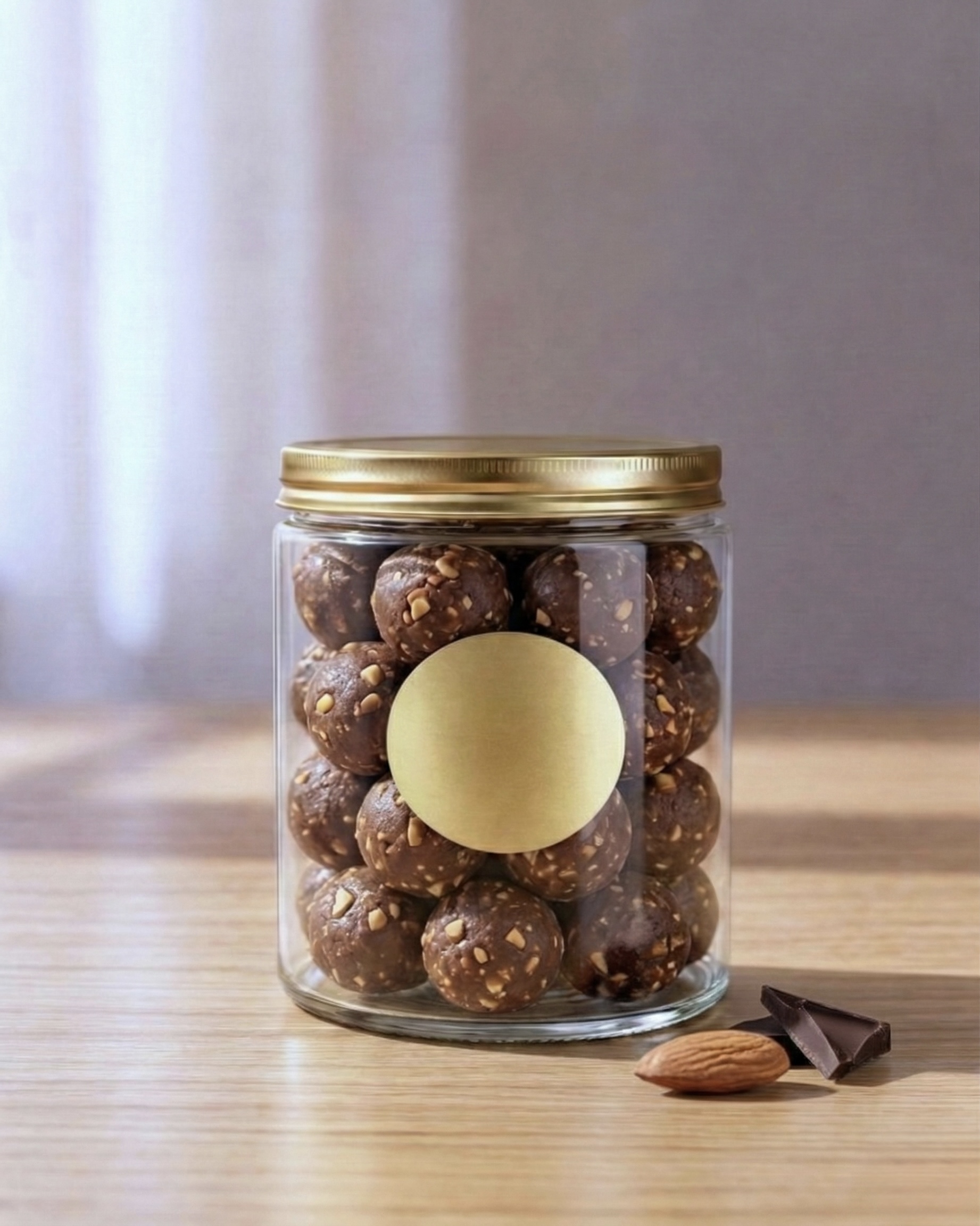 Island Chocolate Almond Balls (no Added Sugar)