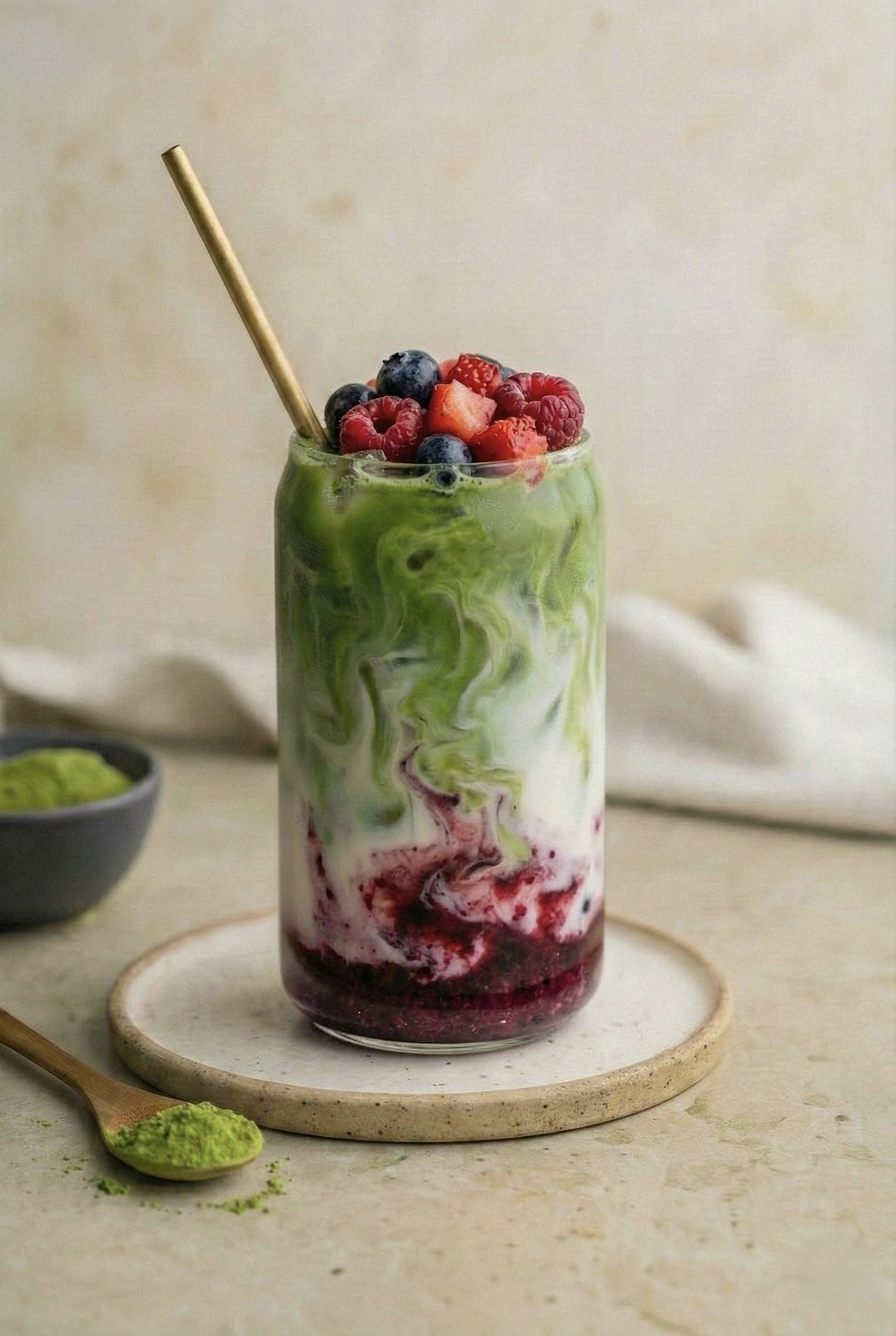 Tropical Matcha - Berries