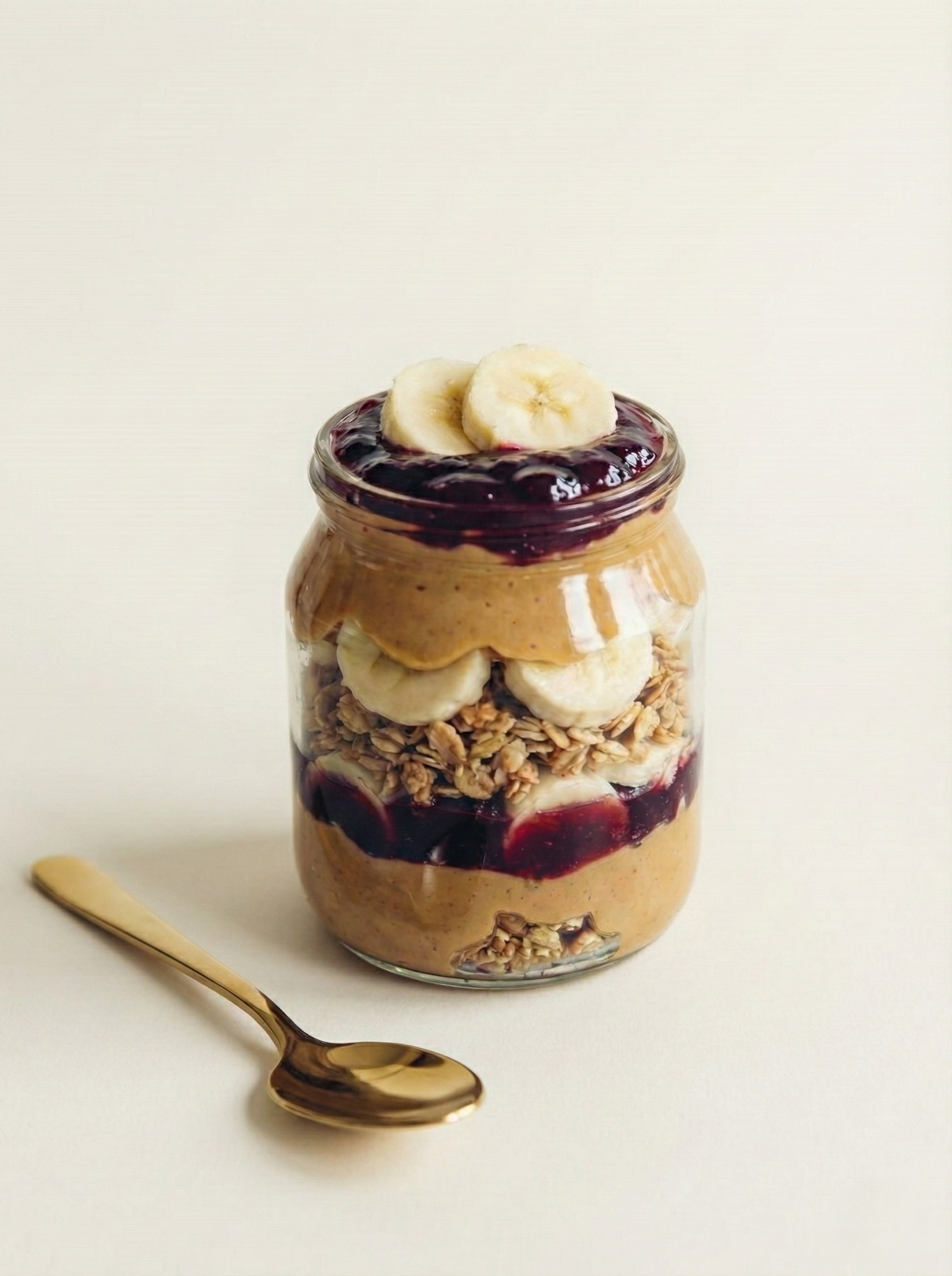 Brooklyn Banana Peanut Butter Dessert Jar
