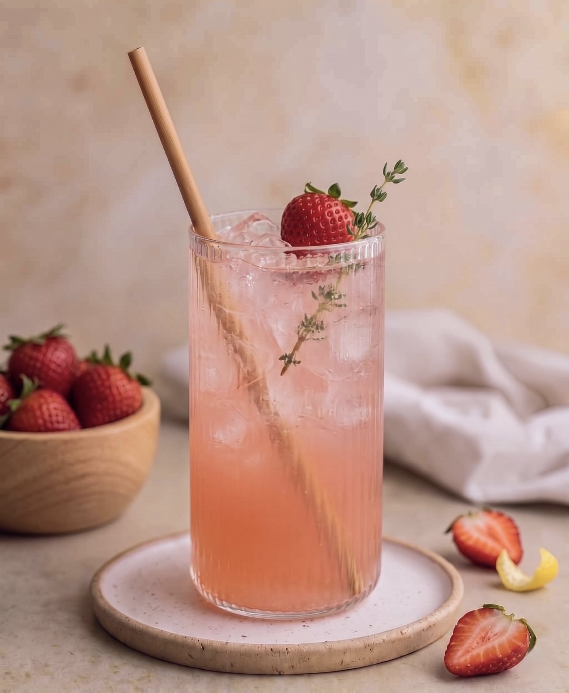 Strawberry Lemonade Ice Tea