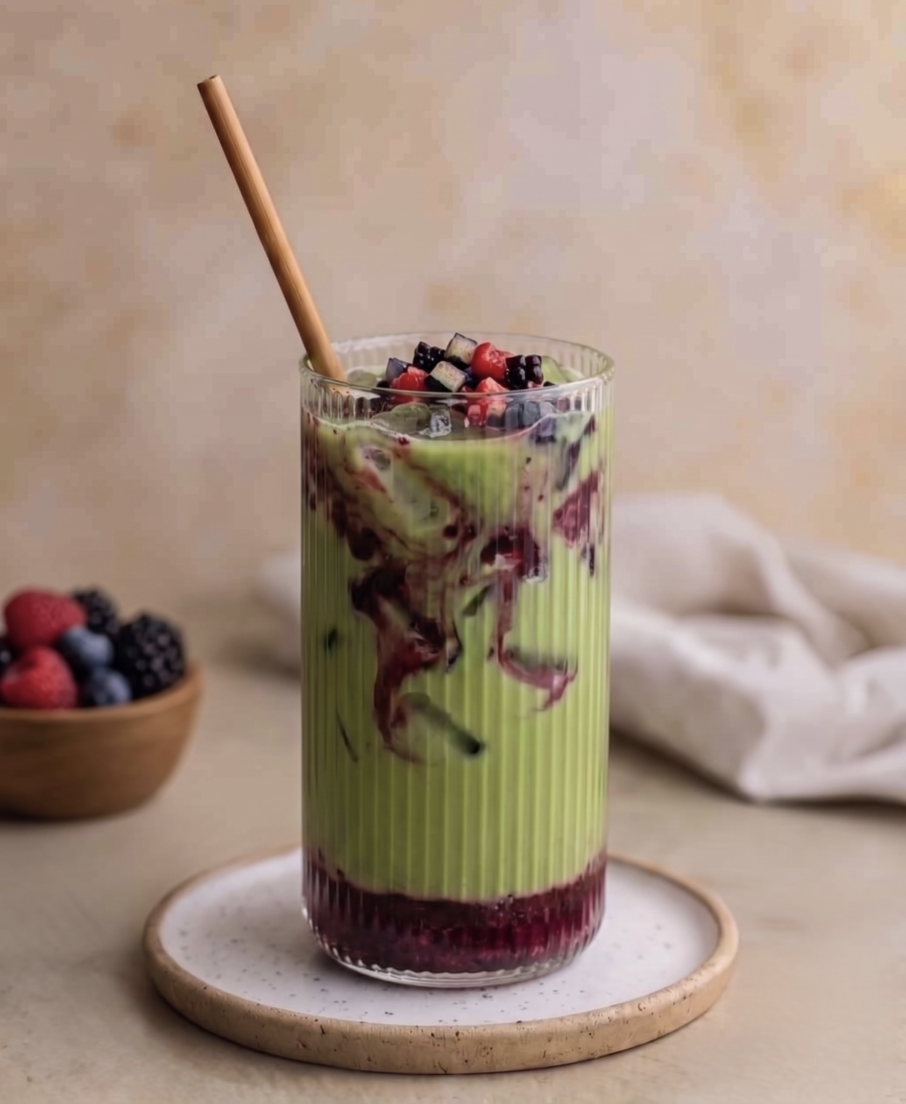 Tropical Matcha - Berries