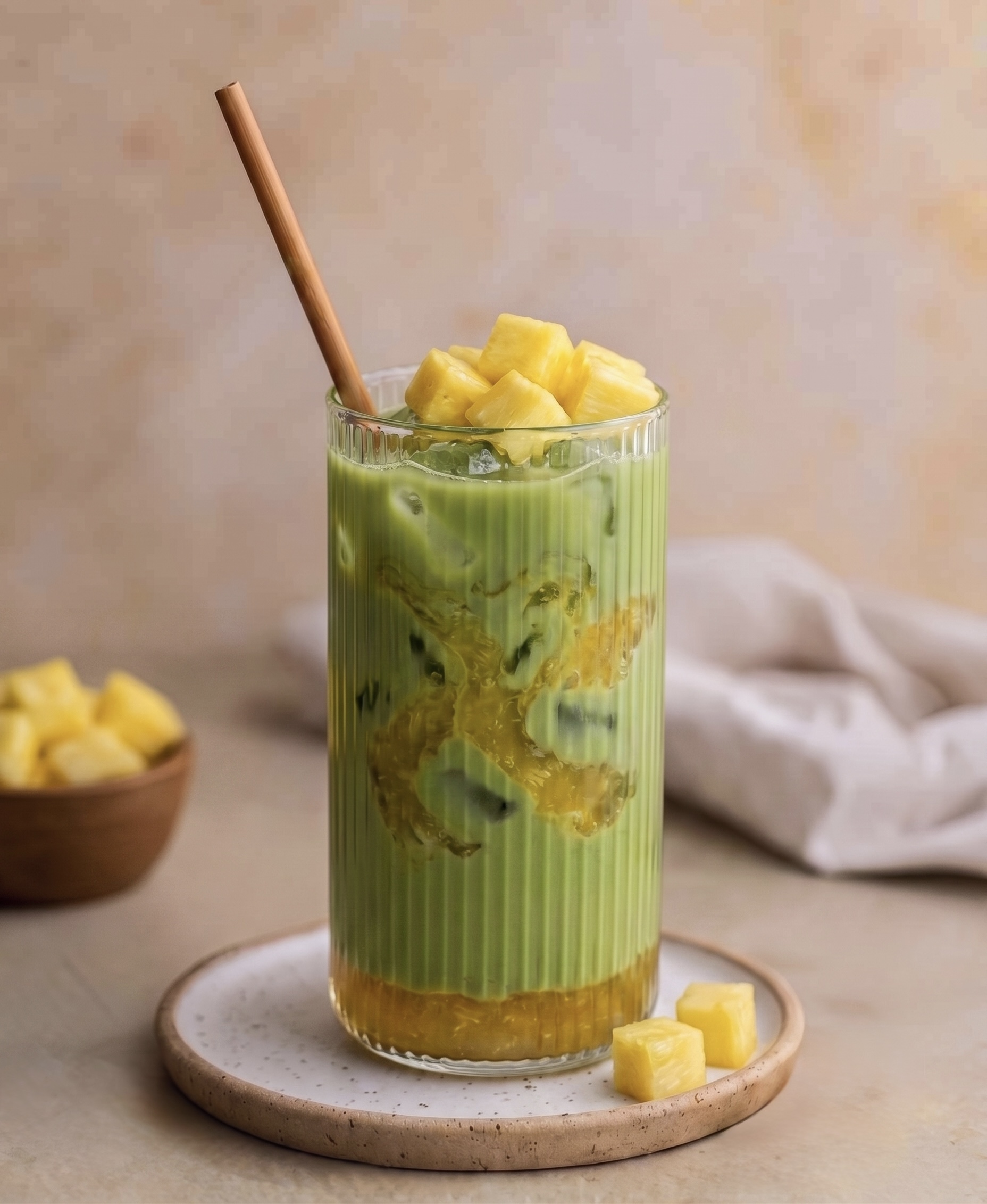 Pineapple Coconut Milk Matcha